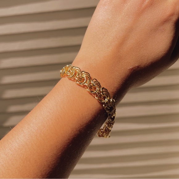 Napier Knitted Chain Style Bracelet - Picture 6 of 6